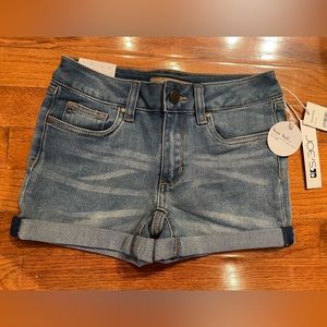 NWT JOE’s jeans denim shorts girls 12